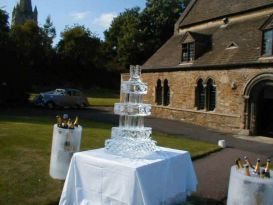 Wedding Cake Ice Sculpture